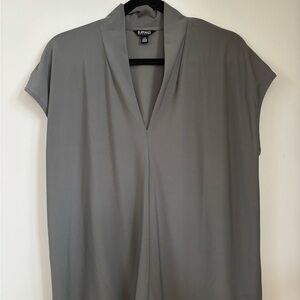 Buffalo David Bitton Charcoal Blouse